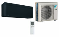 DAIKIN Stylish Wandklimageräte SET 5,0 kW Schwarz (FTXA50CB+RXA50B8)