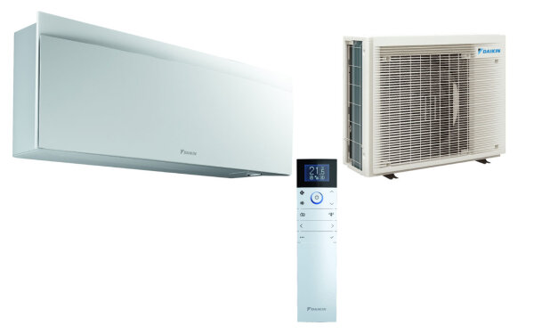 DAIKIN Emura Wandklimager&auml;te SET 2,5 kW Weiss (FTXJ25AW+RXJ25)